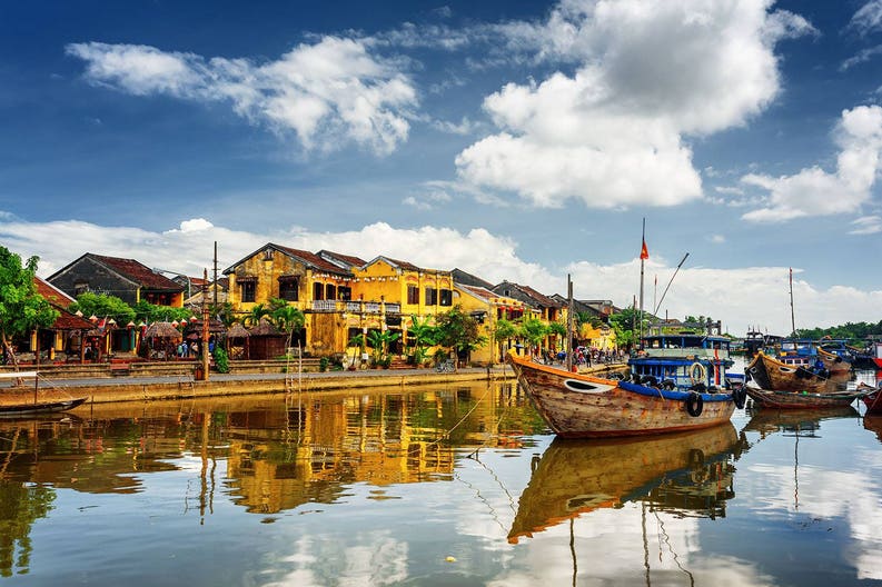 Hoi An città in Vietnam