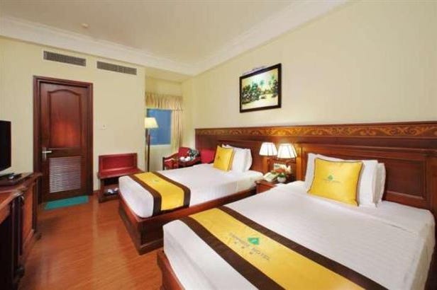 Camera del Sapphire Hotel di Saigon in Vietnam