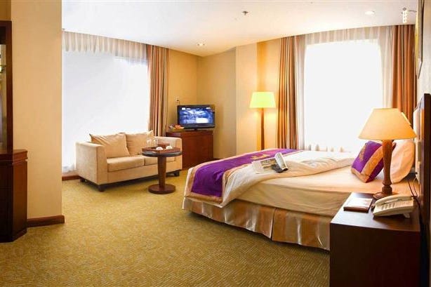 Camera del Sapphire Hotel di Saigon in Vietnam