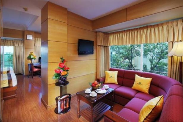 Suite del Sapphire Hotel di Saigon in Vietnam