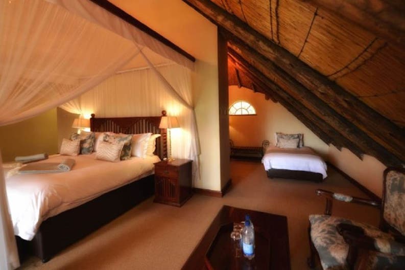 Bedroom of the Ilala Lodge in Zimbabwe
